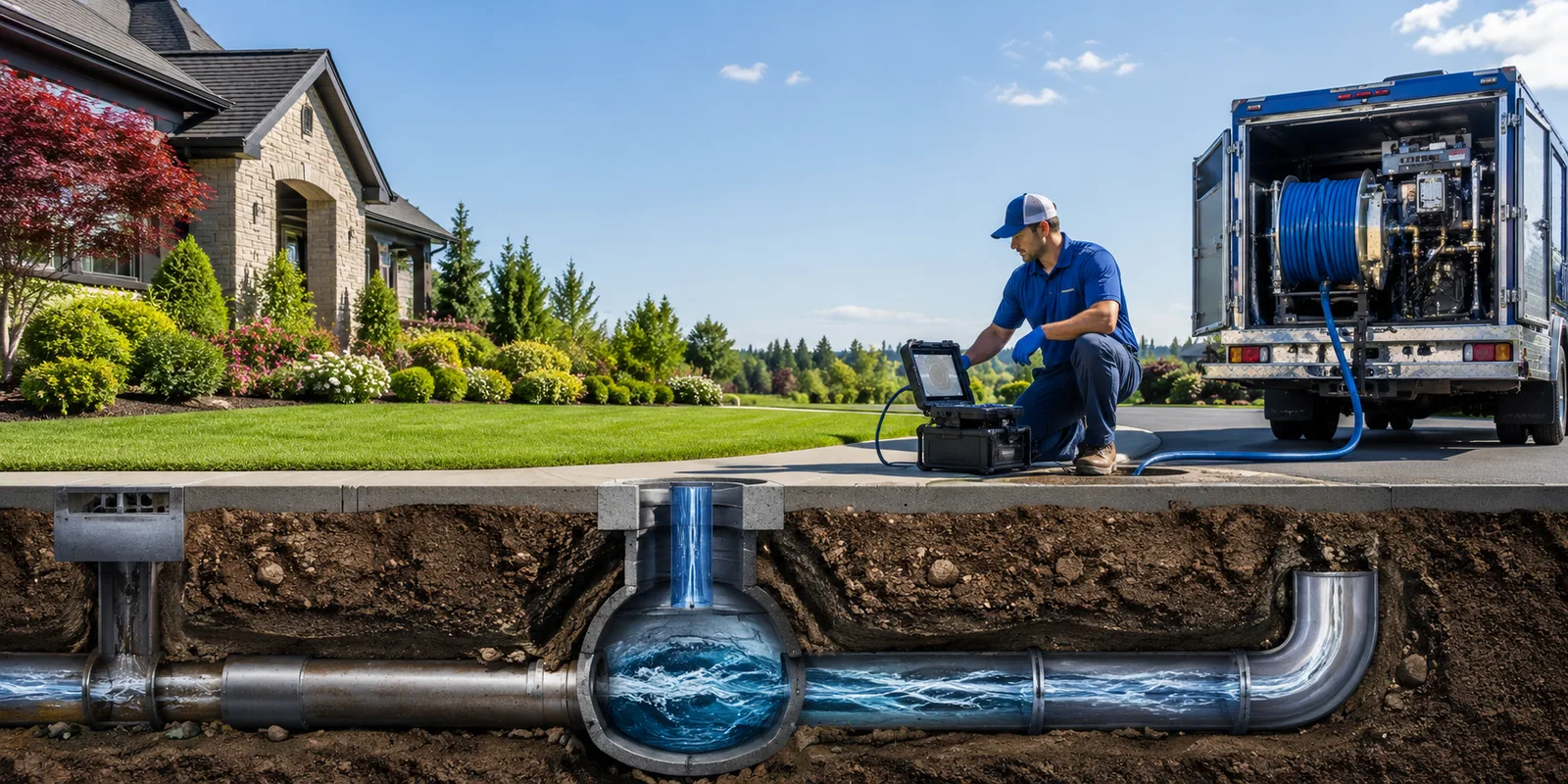 Drainage restoration information for Belleville, KS